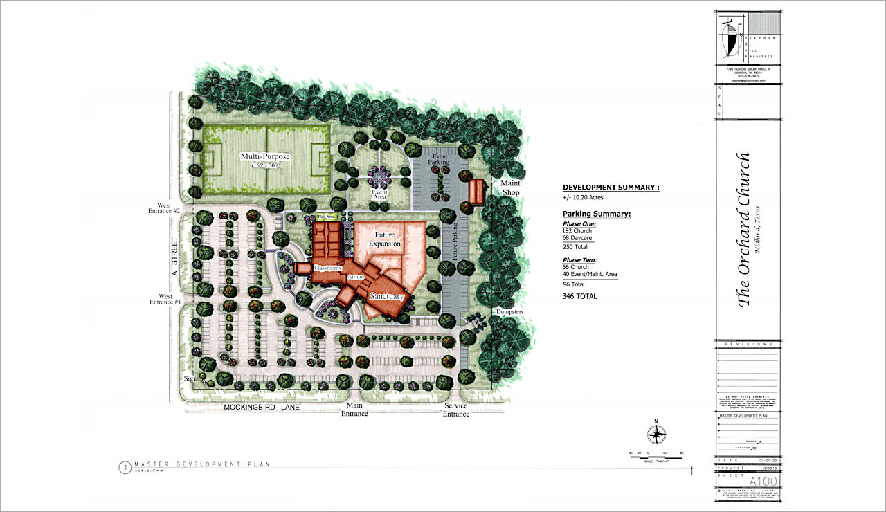 The Orchard Church | Master Site Plan