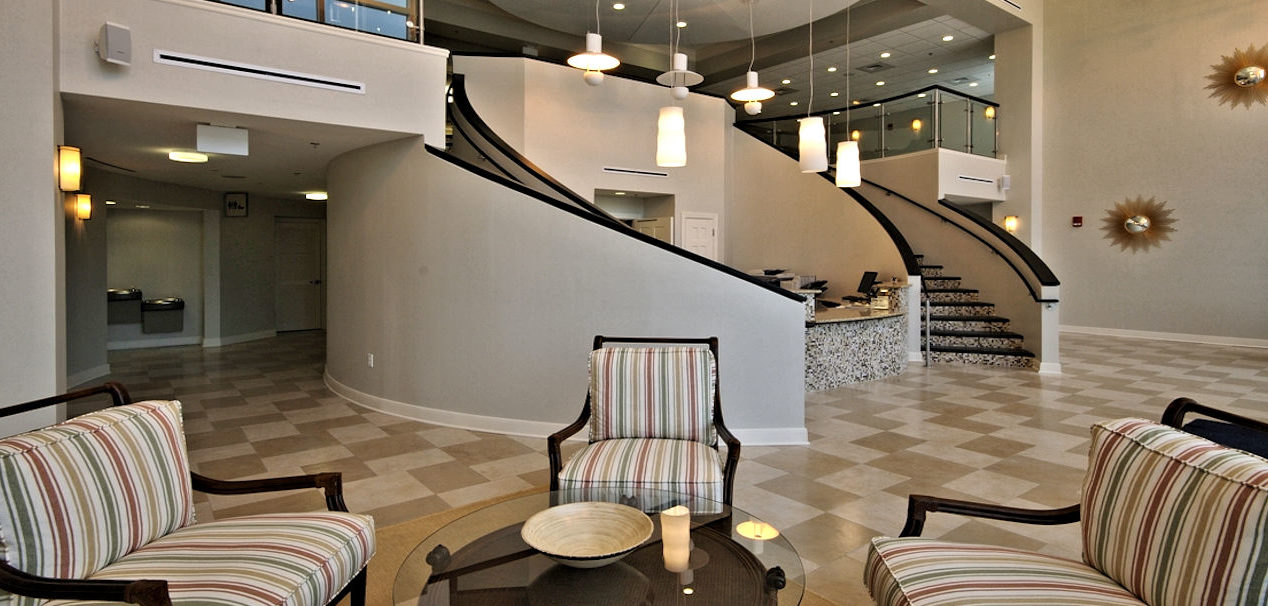 slideshow - Escapes! to the Shores Condominiums Lobby | Stephen G. Hill Architect